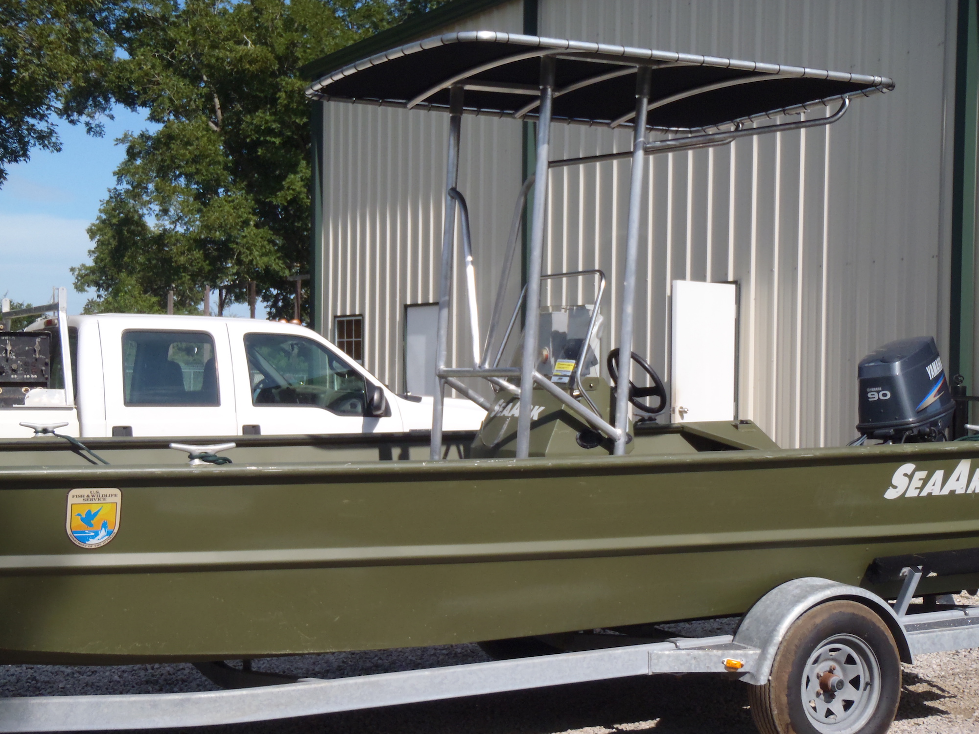 Marine metal fabrication project by Gulf Coast Welding